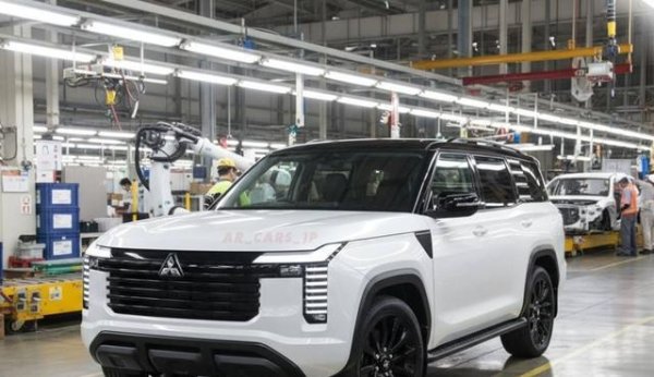 天创优配 全新一代三菱帕杰罗实车疑似曝光 新增插混系统 2026年秋季亮相