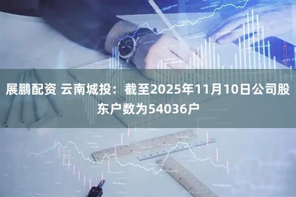 展鵬配资 云南城投：截至2025年11月10日公司股东户数为54036户
